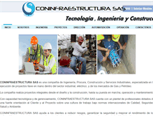 Tablet Screenshot of coninfraestructura.com